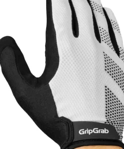 Gripgrab Ride Lite Padded Full Finger Summer Gloves White