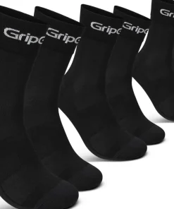 Gripgrab RIDE Regular Cut Socks 3-Pack Black
