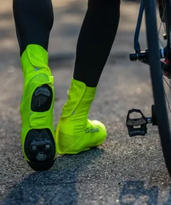 Gripgrab Ride Waterproof Hi-Vis Shoe Cover Yellow Hi-Vis