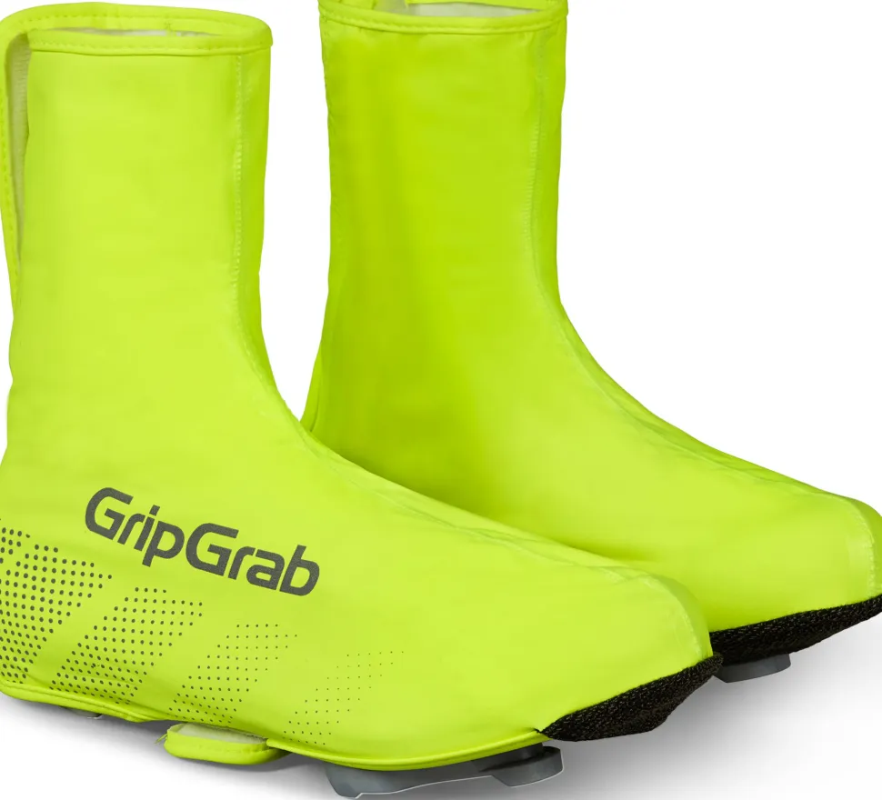 Gripgrab Ride Waterproof Hi-Vis Shoe Cover Yellow Hi-Vis