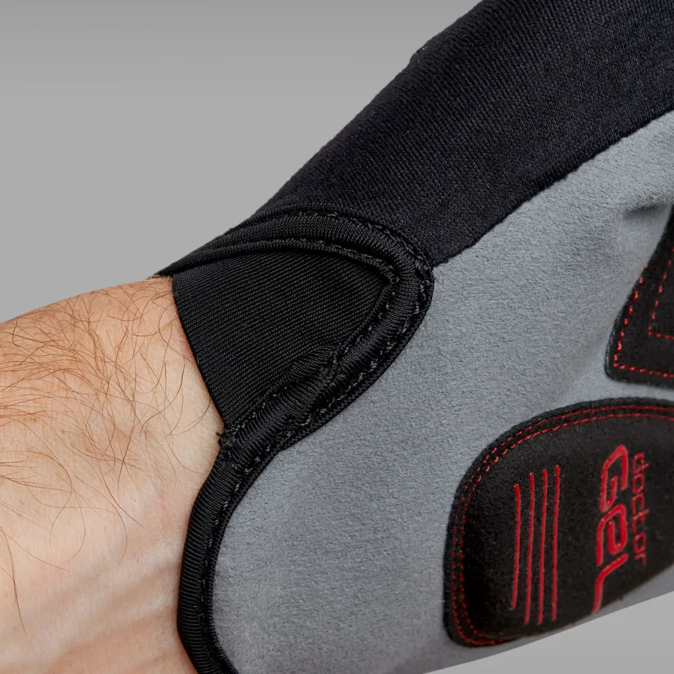 Gripgrab Shark Padded Full Finger Glove Black
