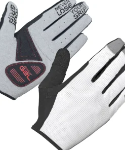 Gripgrab Shark Padded Full Finger Glove White