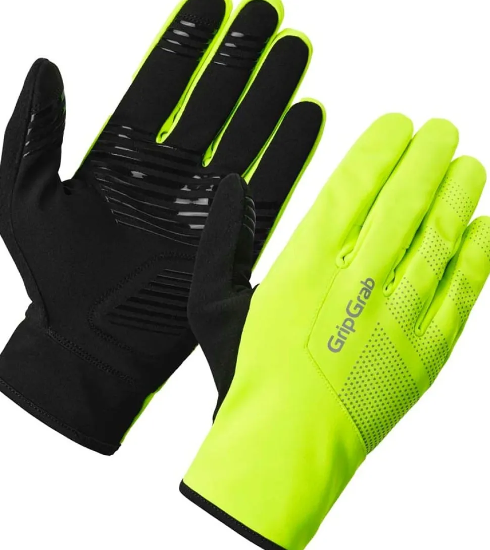Gripgrab Unisec Gripgrab Ride 2 Windproof Spring-Autumn Gloves Yellow Hi-vis