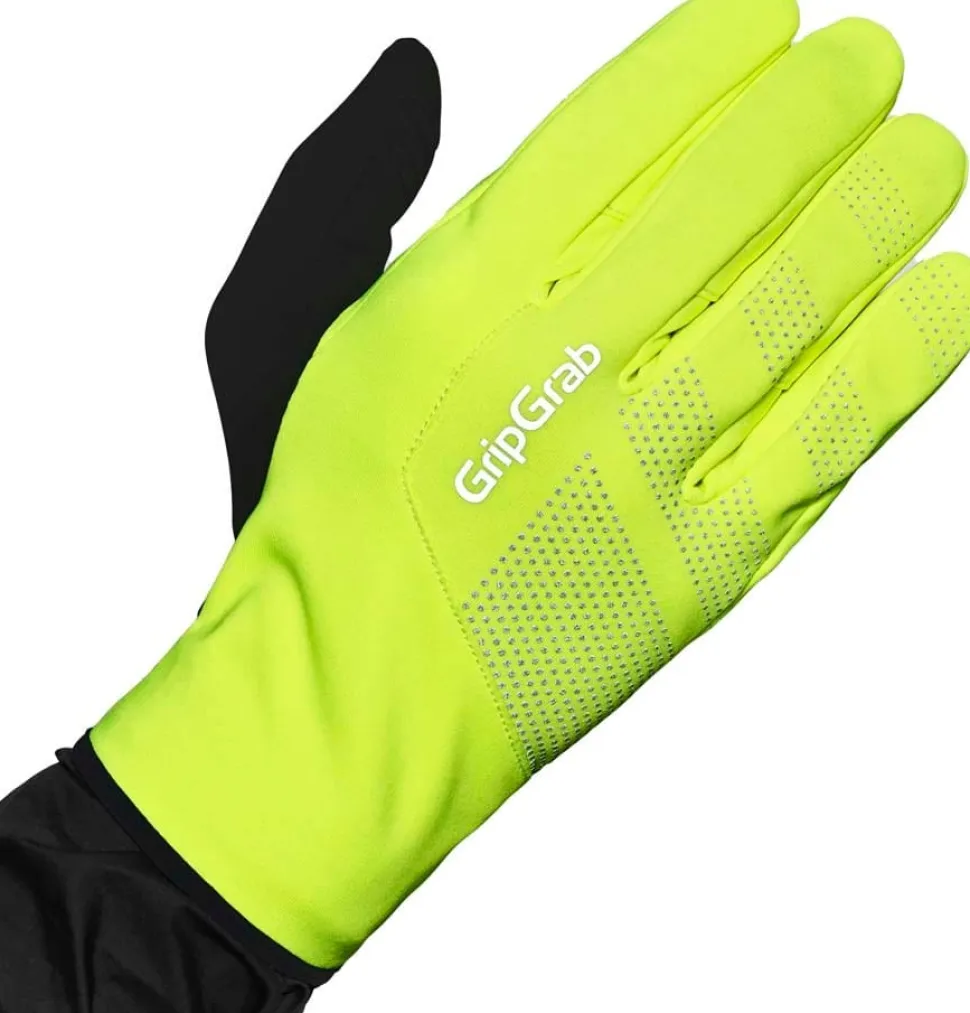 Gripgrab Unisec Gripgrab Ride 2 Windproof Spring-Autumn Gloves Yellow Hi-vis