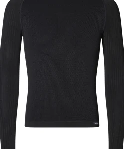 Gripgrab Unisex PACR Spring-Autumn Seamless Long Sleeve Base Layer Black