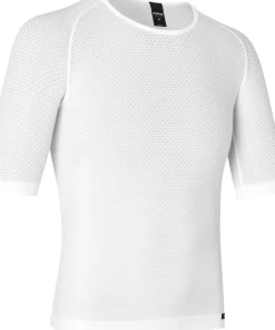 Gripgrab Unisex PACR Ultralight Seamless Short Sleeve Base Layer White
