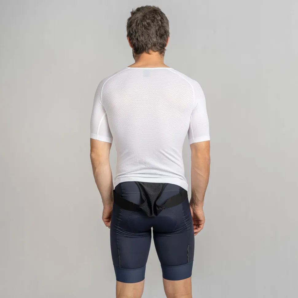 Gripgrab Unisex PACR Ultralight Seamless Short Sleeve Base Layer White