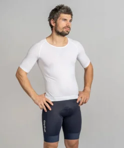 Gripgrab Unisex PACR Ultralight Seamless Short Sleeve Base Layer White