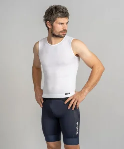 Gripgrab Unisex PACR Ultralight Seamless Sleeveless Base Layer White