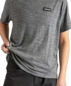 Gripgrab Women's Explr Merinotech T-Shirt Dark Grey