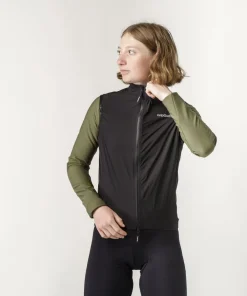 Gripgrab Women's GripGrab PACR Windproof Lightweight Vest Black