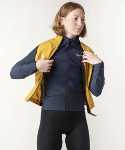 Gripgrab Women's GripGrab PACR Windproof Lightweight Vest Mustard Yellow