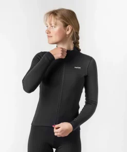Gripgrab Women's GripGrab EXPLR Merinotech Thermal Long Sleeve Jersey Black