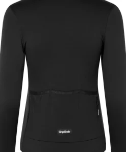 Gripgrab Women's GripGrab EXPLR Merinotech Thermal Long Sleeve Jersey Black