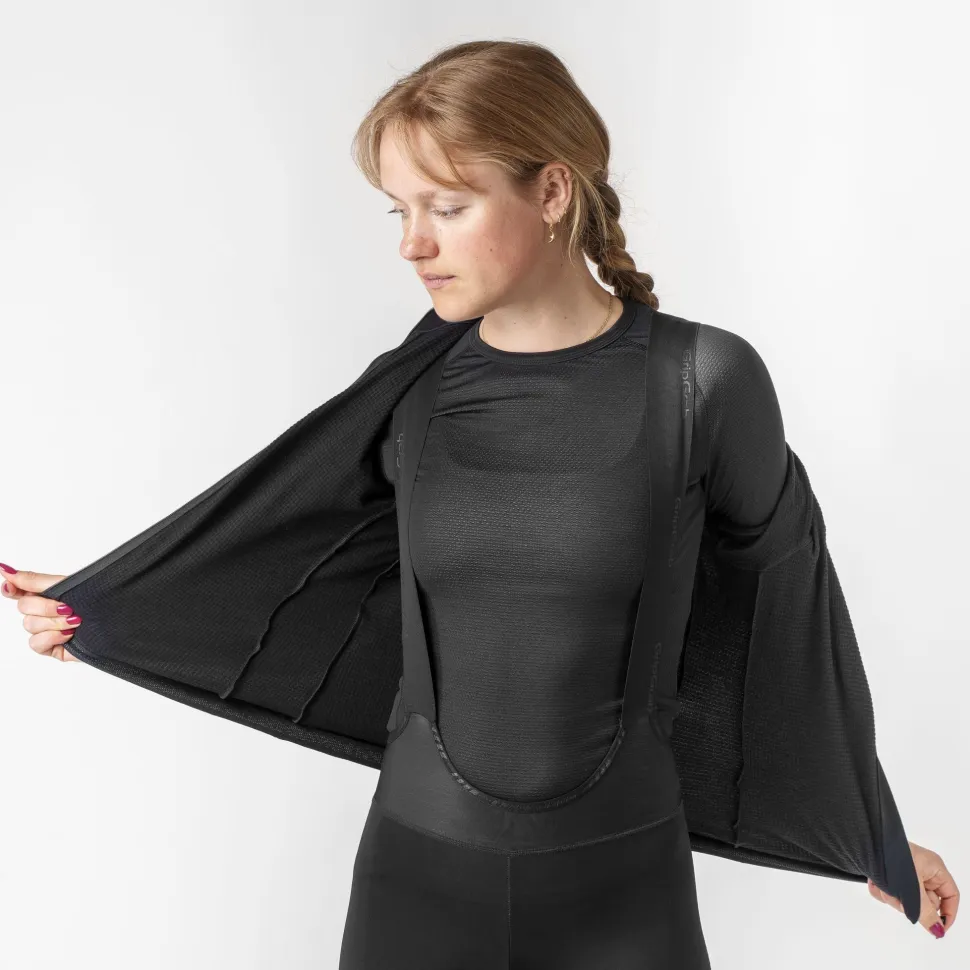 Gripgrab Women's GripGrab EXPLR Merinotech Thermal Long Sleeve Jersey Black
