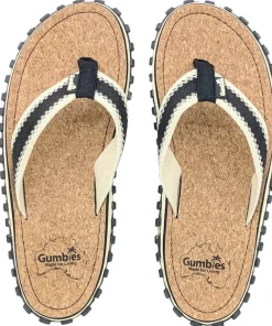 Gumbies Unisex Corker Flipflop Black