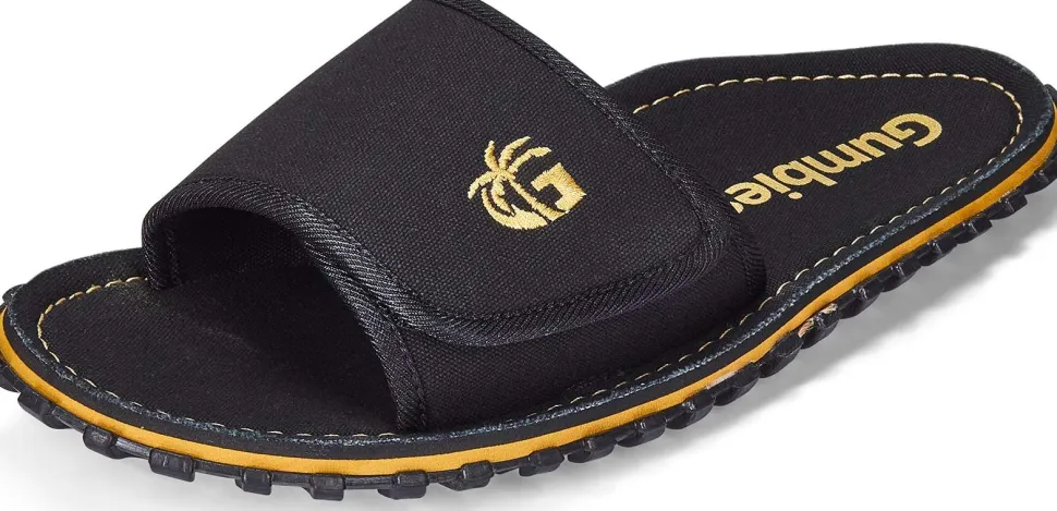 Gumbies Unisex Strider Slides Black