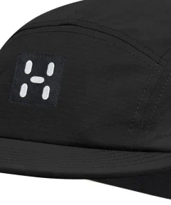 Haglöfs Brand Five Panel Cap True Black Solid