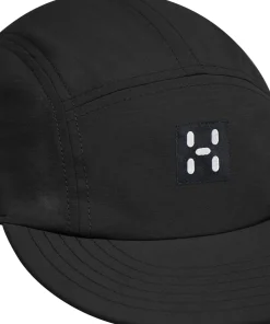 Haglöfs Brand Five Panel Cap True Black Solid