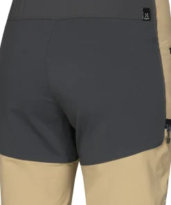 Haglöfs Mid Slim Shorts Women Sand/Magnetite