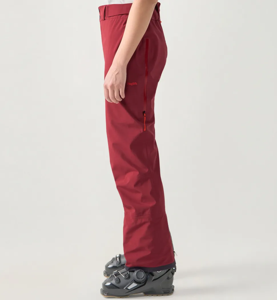 Haglöfs Women's Alper Proof Pant Carmine Red