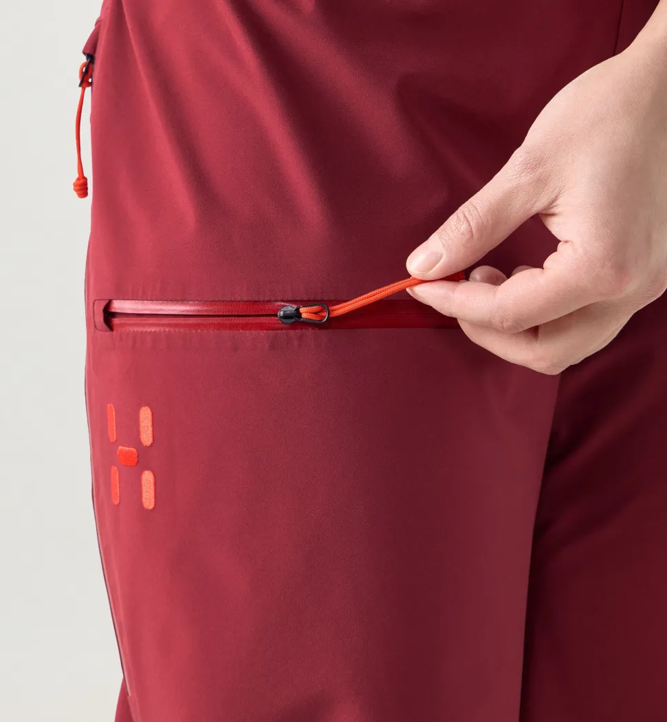 Haglöfs Women's Alper Proof Pant Carmine Red