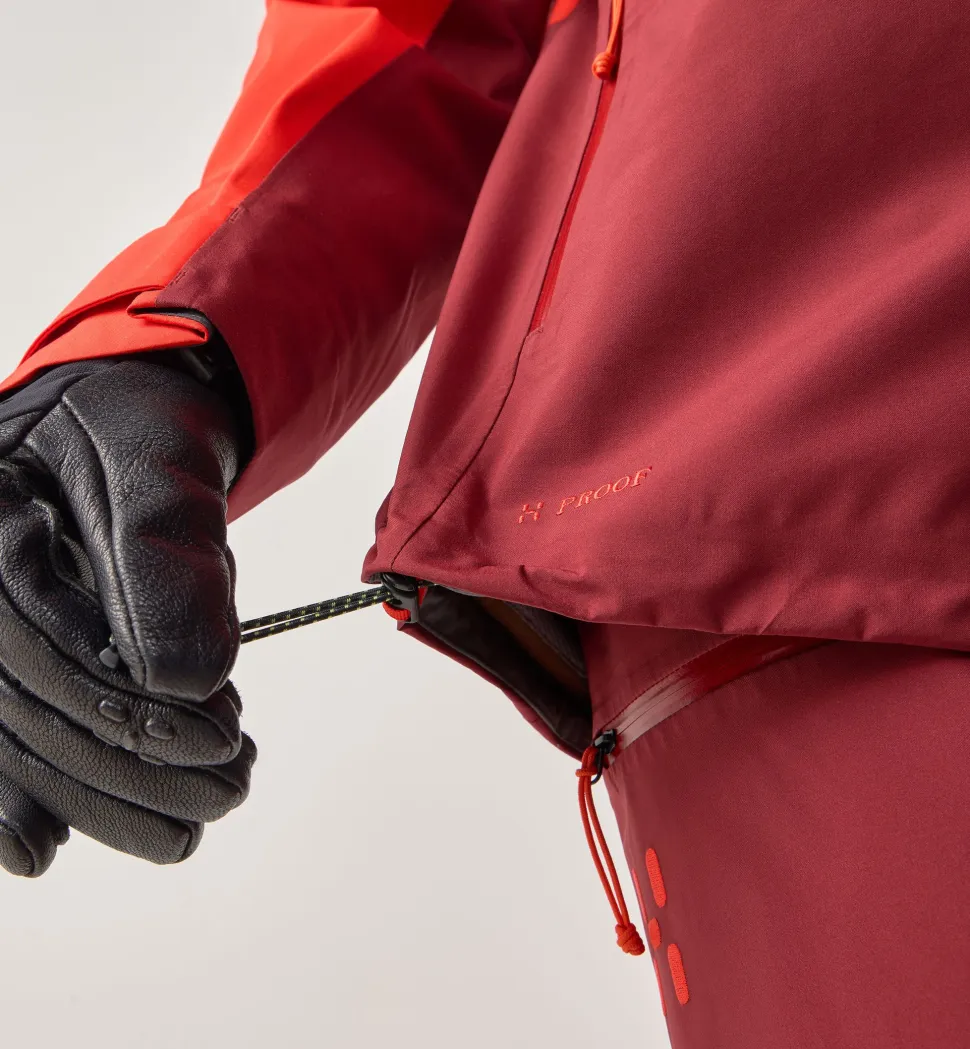 Haglöfs Women's Alper Proof Jacket Tech Red/carmine Red