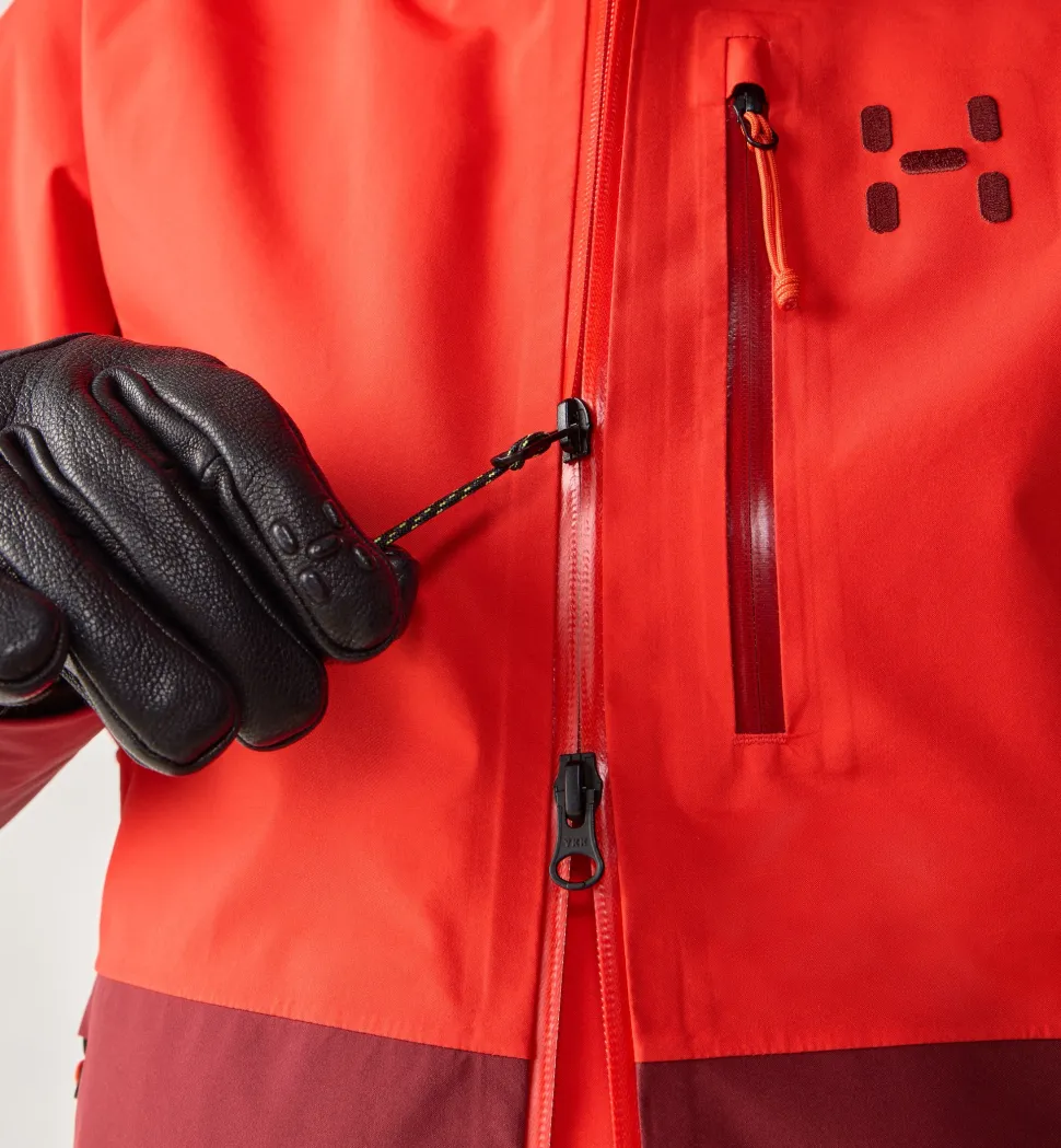 Haglöfs Women's Alper Proof Jacket Tech Red/carmine Red