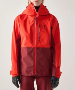 Haglöfs Women's Alper Proof Jacket Tech Red/carmine Red