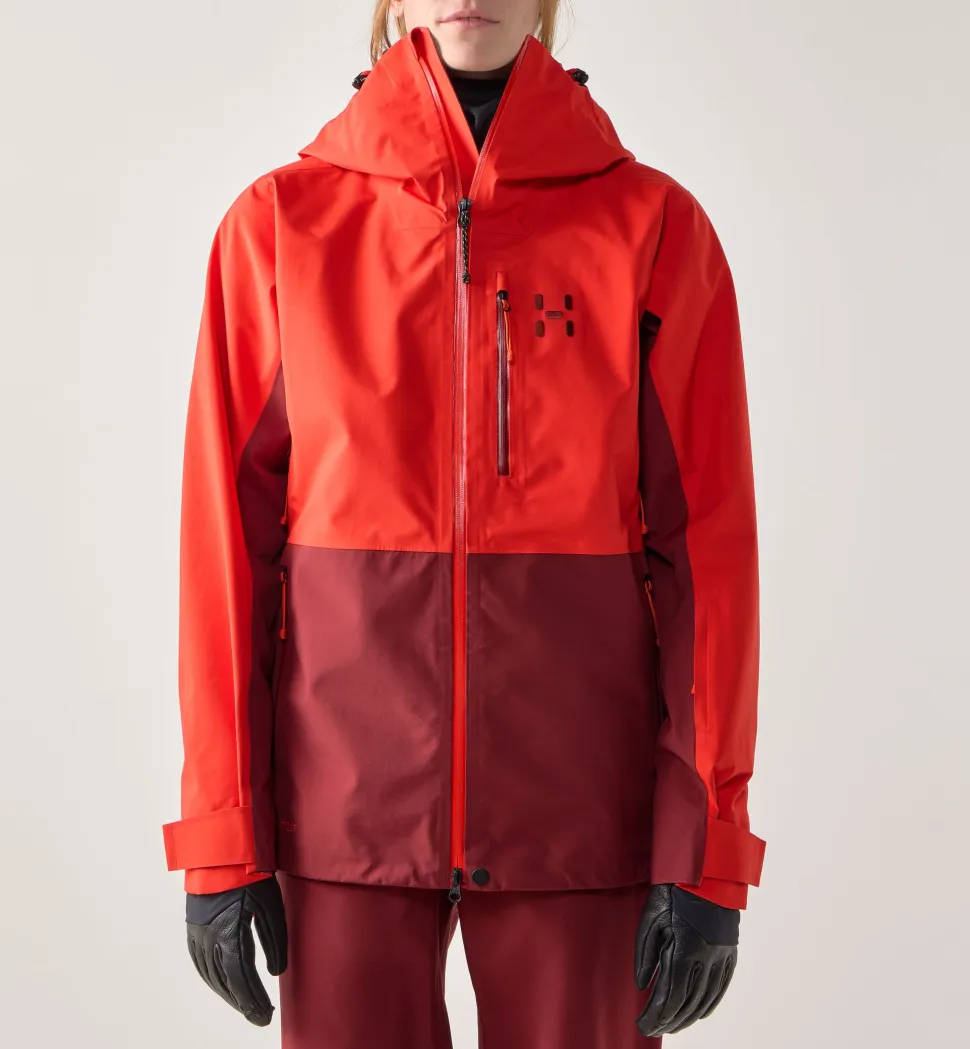 Haglöfs Women's Alper Proof Jacket Tech Red/carmine Red