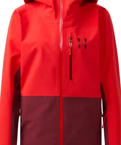 Haglöfs Women's Alper Proof Jacket Tech Red/carmine Red