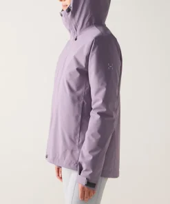 Haglöfs Women's Breeze Proof Jacket Purple Fog