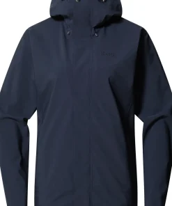 Haglöfs Women's Breeze Proof Jacket Tarn Blue