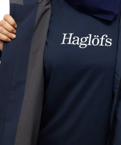 Haglöfs Women's Breeze Proof Jacket Tarn Blue