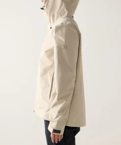 Haglöfs Women's Breeze Proof Jacket Chalk Beige