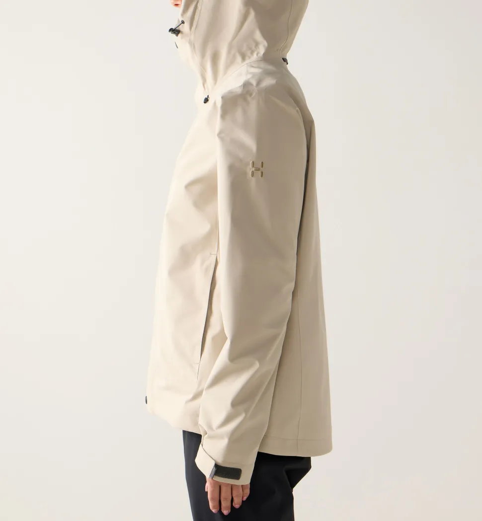 Haglöfs Women's Breeze Proof Jacket Chalk Beige