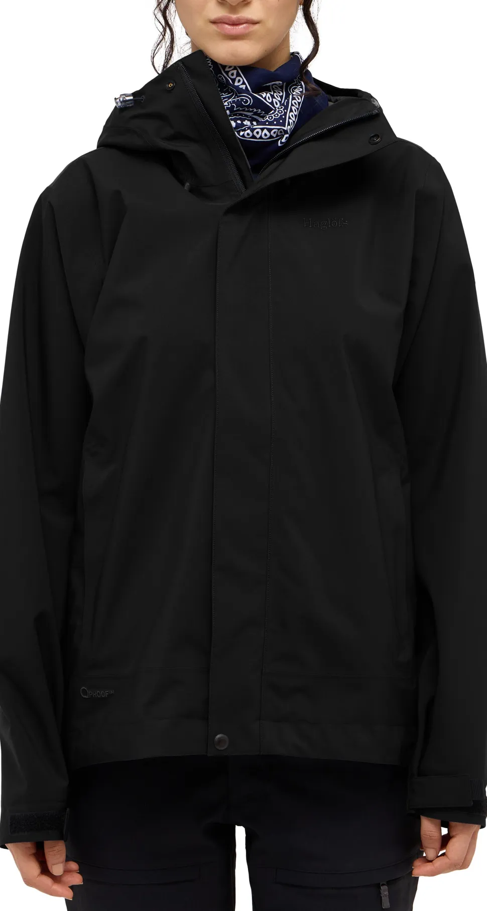 Haglöfs Women's Breeze Proof Jacket True Black