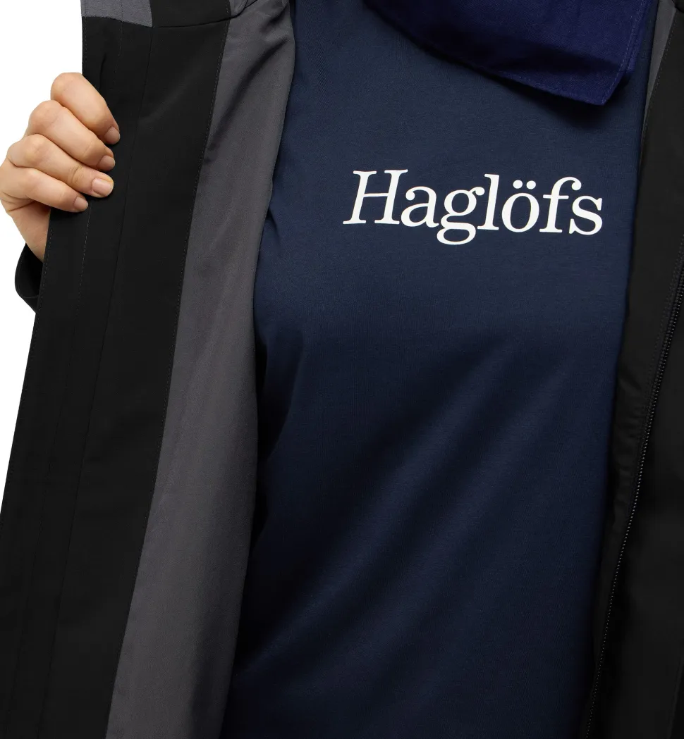 Haglöfs Women's Breeze Proof Jacket True Black