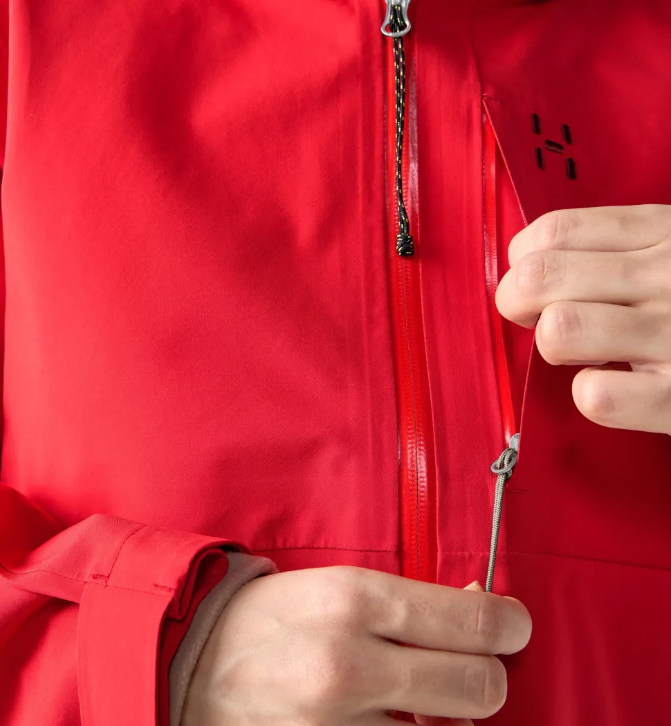 Haglöfs Women's Front Proof II Jacket Bright Red