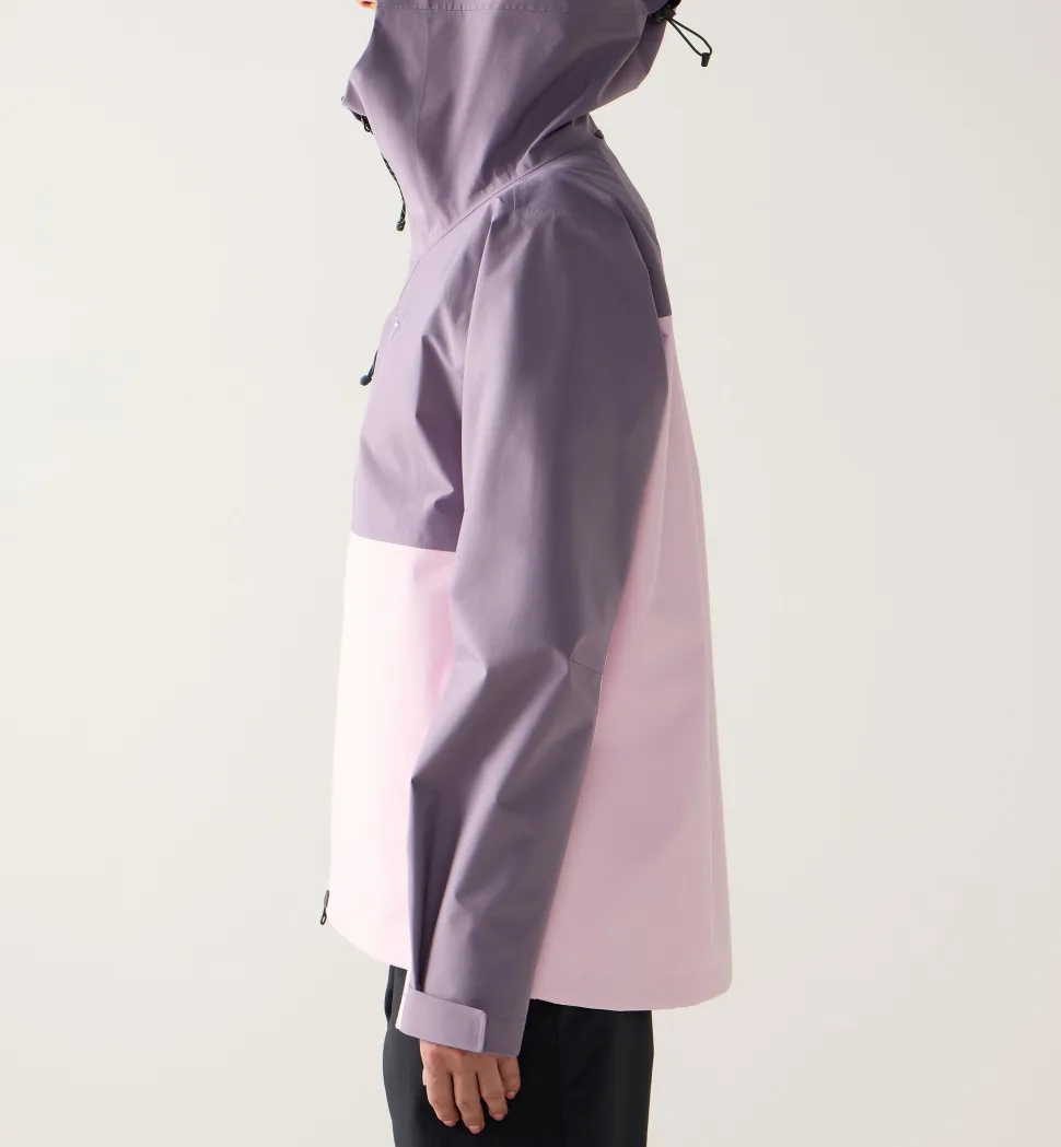 Haglöfs Women's Front Proof II Jacket Purple Fog/fresh Pink