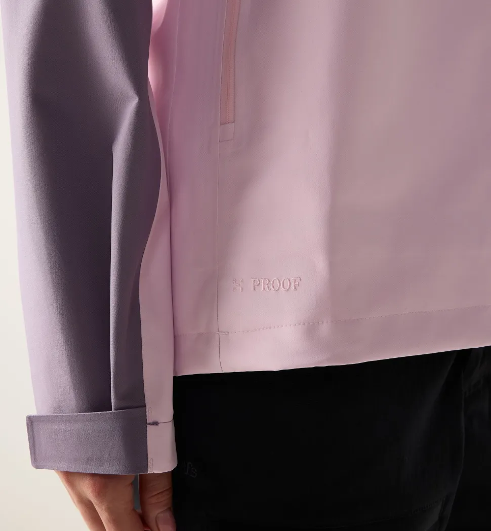 Haglöfs Women's Front Proof II Jacket Purple Fog/fresh Pink