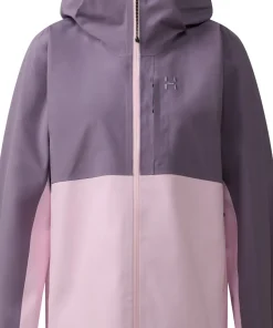 Haglöfs Women's Front Proof II Jacket Purple Fog/fresh Pink