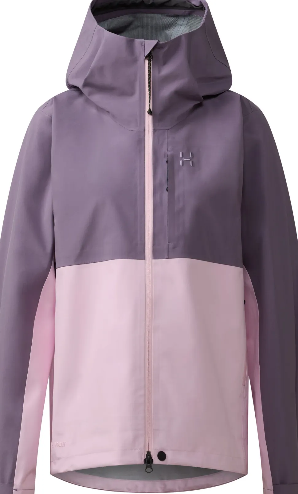 Haglöfs Women's Front Proof II Jacket Purple Fog/fresh Pink