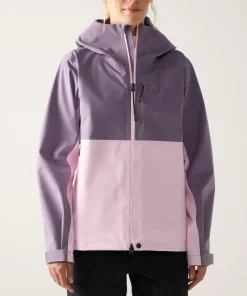 Haglöfs Women's Front Proof II Jacket Purple Fog/fresh Pink