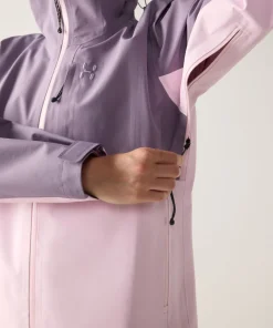 Haglöfs Women's Front Proof II Jacket Purple Fog/fresh Pink
