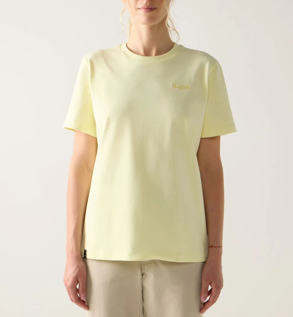 Haglöfs Women's Haglöfs Tee Yellow Rise