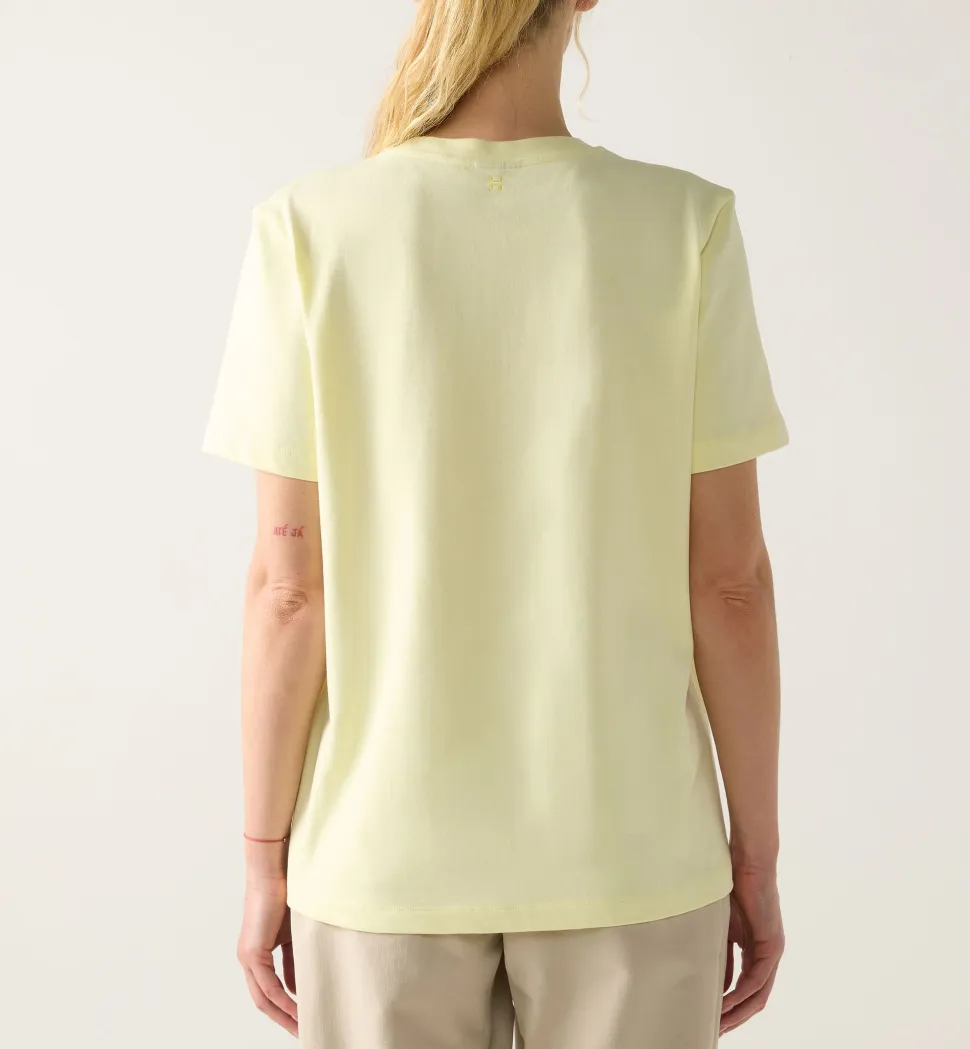 Haglöfs Women's Haglöfs Tee Yellow Rise
