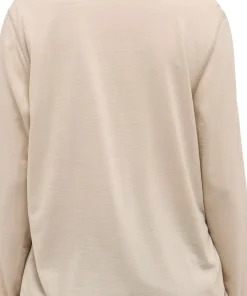Haglöfs Women's Kaise Wool Long Sleeve Tee Chalk Beige