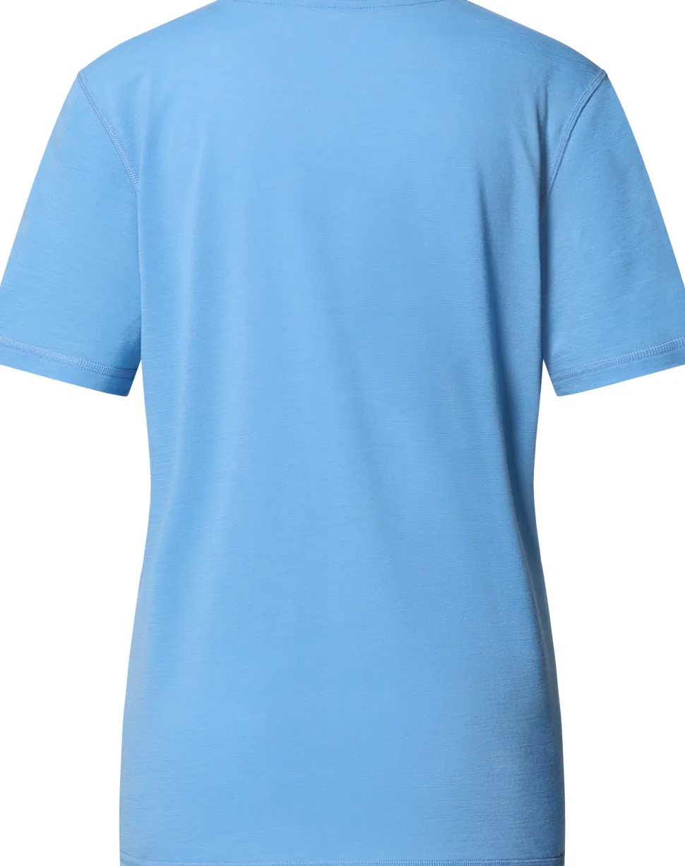 Haglöfs Women's Kaise Wool Tee Sky Blue