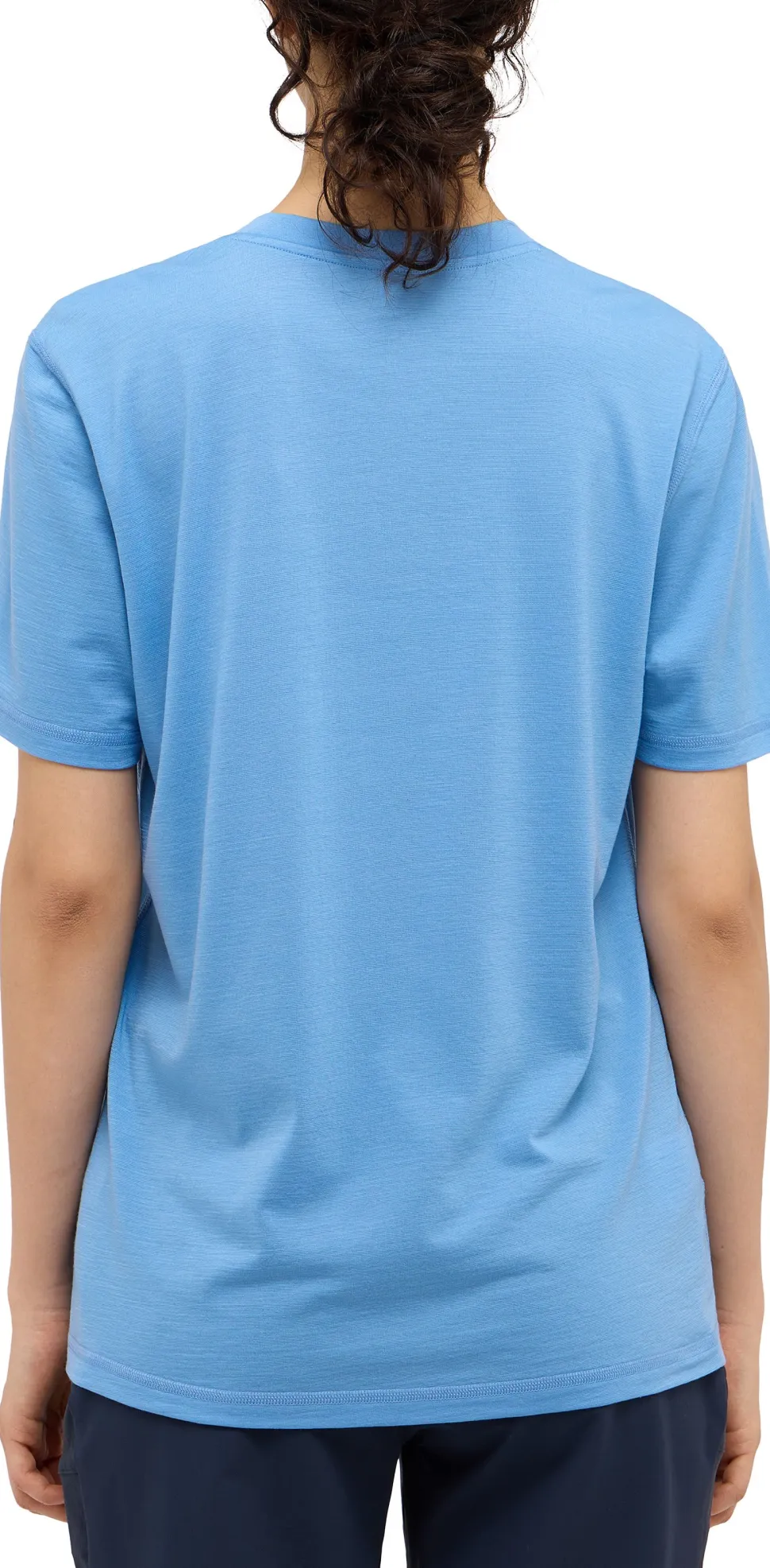 Haglöfs Women's Kaise Wool Tee Sky Blue